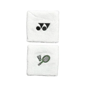 Yonex 8cm Logo Wristband - RACKET LOGO