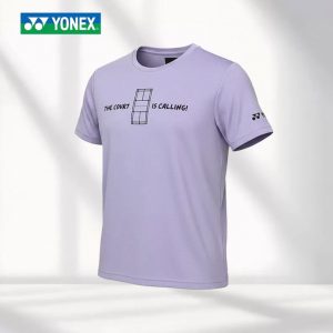 YONEX Light Purple “THE COURT IS CALLING” Short Sleeve Shirt