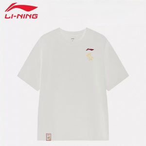 Li-Ning White Minimalist Short Sleeve Shirt (LIMITED SERIES)