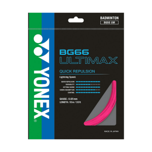 YONEX BG66 ULTIMAX - PINK