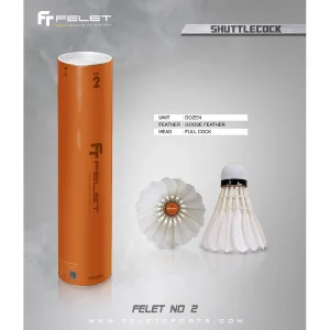 FELET SHUTTLECOCK NO.2 (12pcs)