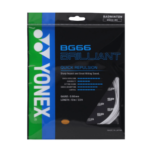 YONEX BG66 BRILLIANT - WHITE