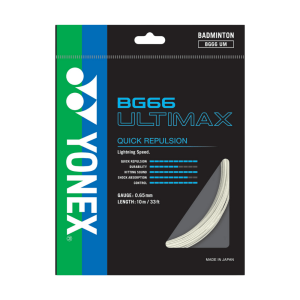 YONEX BG66 ULTIMAX - WHITE